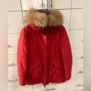 Blauer womans XL red coat